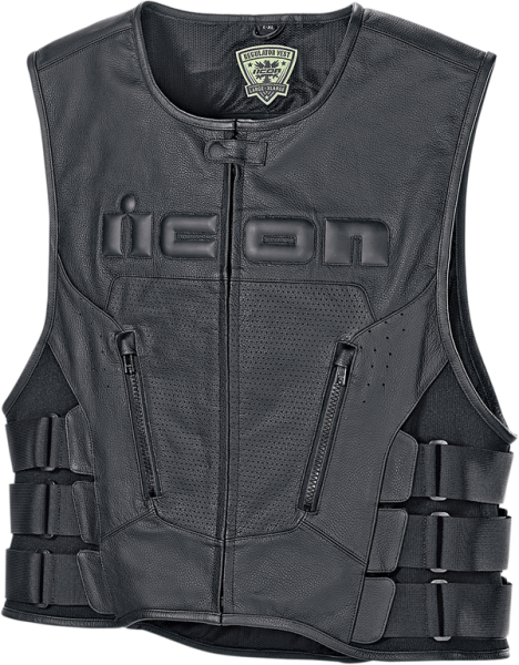 Vesta Piele Icon Regulator™ D3O® Black S/M, 5, nordicamoto.ro