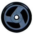 Kimpex Idler wheel Silver Yamaha 178mm, 1, nordicamoto.ro