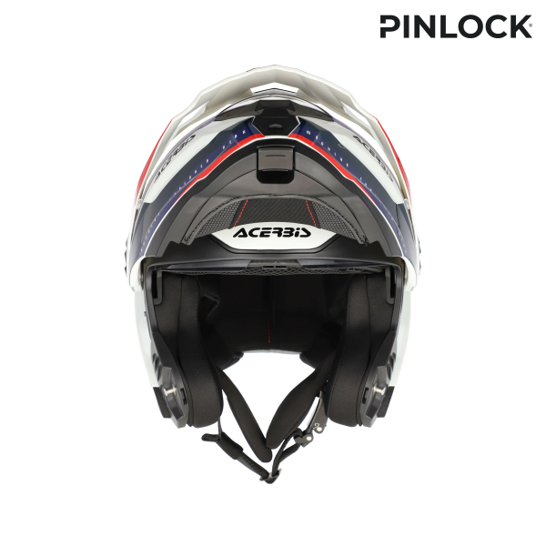 Casca Flip-up Acerbis Rider Graphic Alb/Albastru/Rosu XL-7