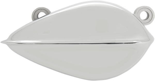 Teardrop Air Cleaner Assembly Silver, 3, nordicamoto.ro