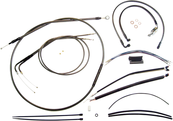 Control Cable Kit Bp Black, 2, nordicamoto.ro