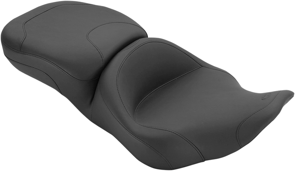 Vintage Super Touring 2-up Vinyl Seat Black, 1, nordicamoto.ro