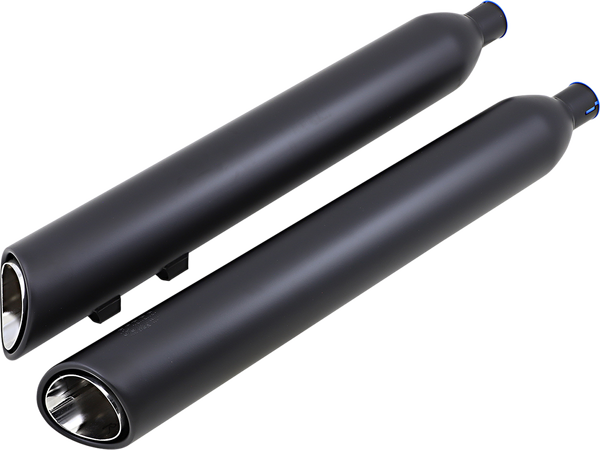 909 Twins Slip-on Muffler Black, 1, nordicamoto.ro