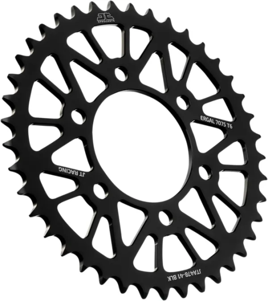JT SPROCKETS Racelite Aluminum Rear Sprocket Black 