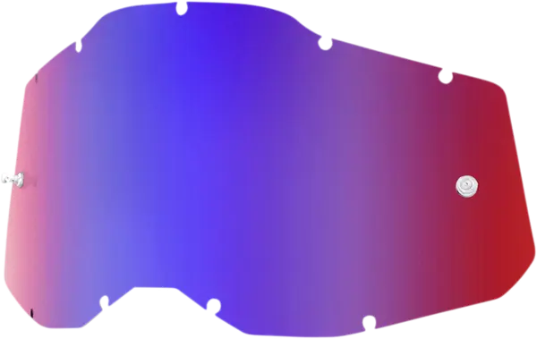 Lentila ochelari 100% Accuri 2/Racecraft 2/Strata 2 Mirror Red/Blue-0