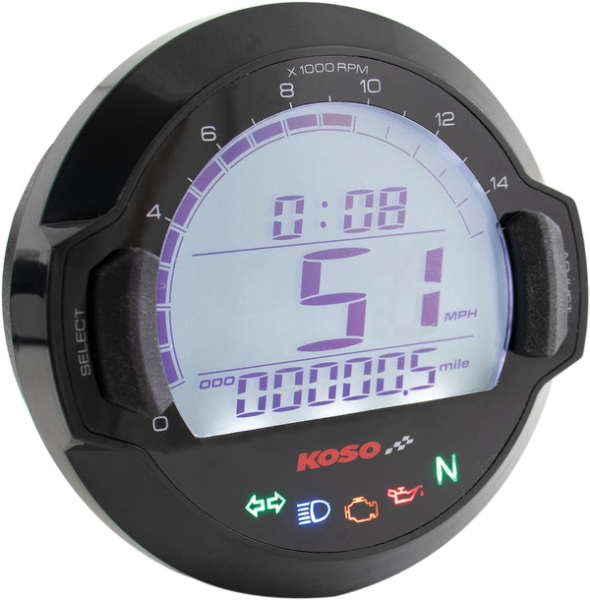 Dl-03sr Gp-style Speedometer Black, 1, nordicamoto.ro