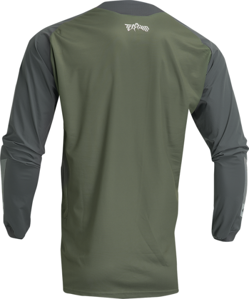 Tricou Thor Terrain Black/Green-5