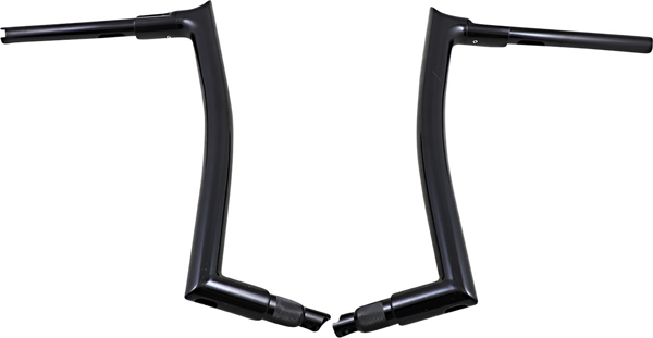 1-1/2(r) Ez Install Pointed Top Handlebar Black, 5, nordicamoto.ro