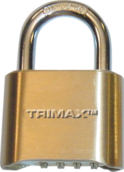 Resettable Combination Padlock Brass, 1, nordicamoto.ro