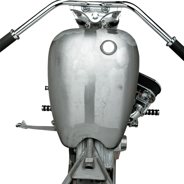 Extended Smooth Top Gas Tank Raw, 2, nordicamoto.ro