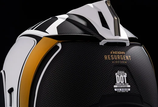 Airform Resurgent Helmet Gold, White-7