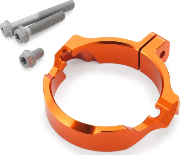 Protectie flansa evacuare KTM/Husq/GG 2T 250/300 2024- Portocaliu