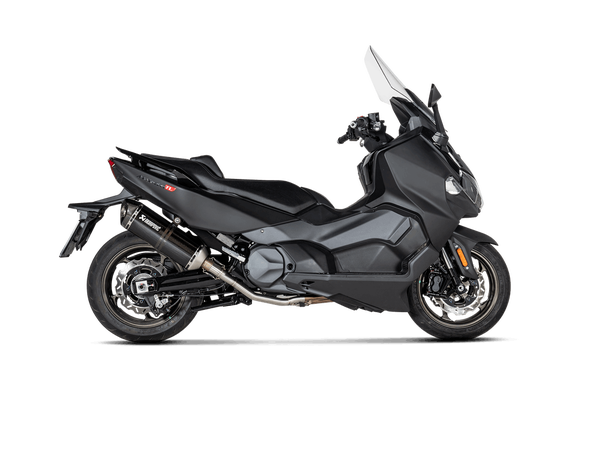 Racing Line Full Exhaust System Scooter Black-0