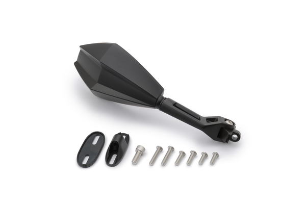 Aluminum Abs Mirror Black, 1, nordicamoto.ro