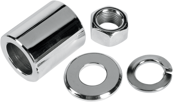 Axle Spacer/nut Kit Silver, 1, nordicamoto.ro