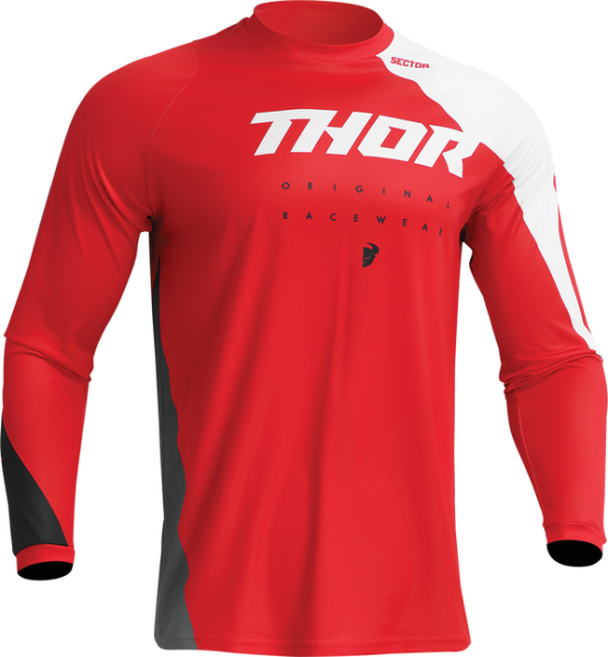 Tricou Thor Sector Edge Red/White-5