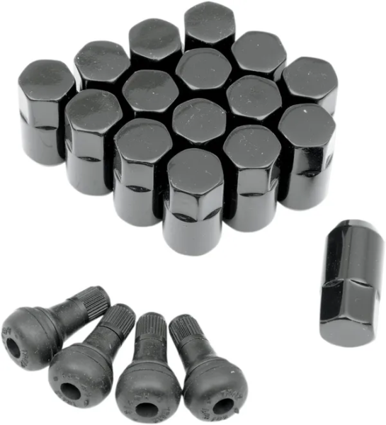 Atv-utv Wheel Lugnut Black -0