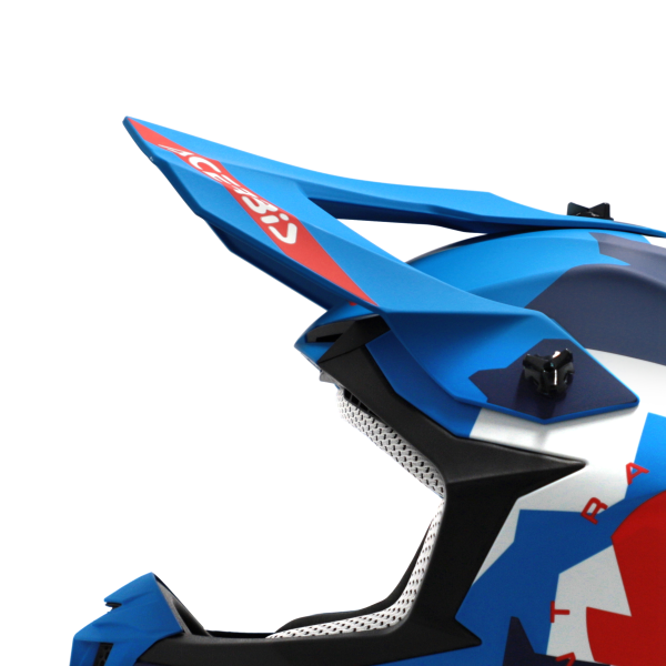 Casca Acerbis Linear 22-06 Albastru/Rosu XXL-1