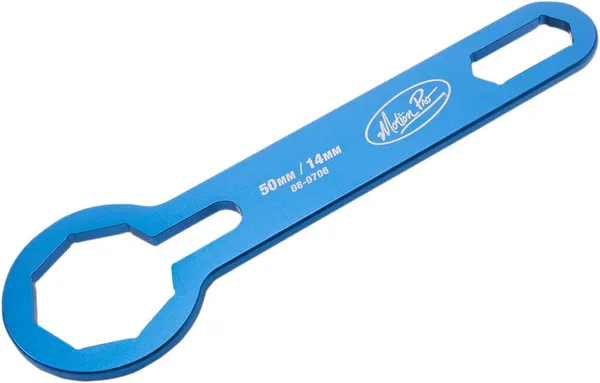 Fork Cap Wrench Anodized, Blue