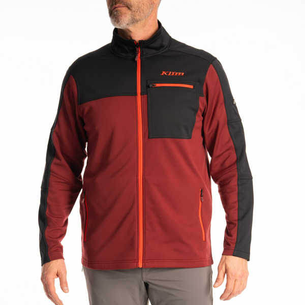 Geaca Snowmobil Klim Glacier Mid Layer Black-35