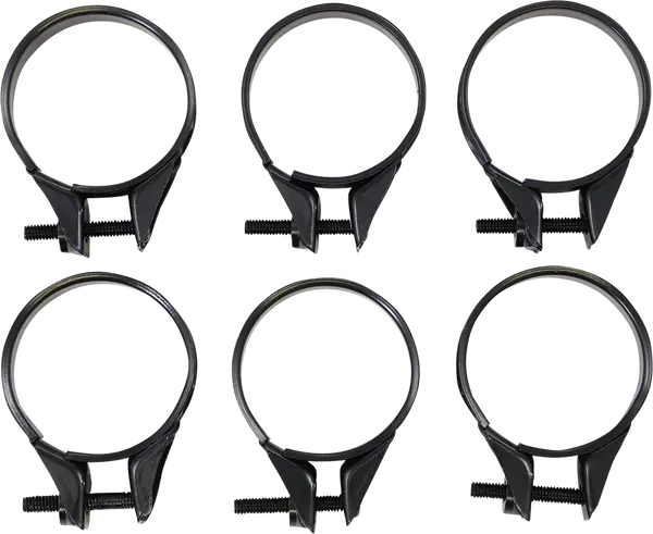 MOOSE RACING Oem Carburetor Clamps Black -0