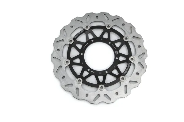Nitro Series Brake Disc Black, Silver-0
