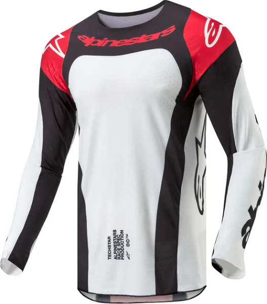 Tricou Alpinestars Techstar Ocuri White-1