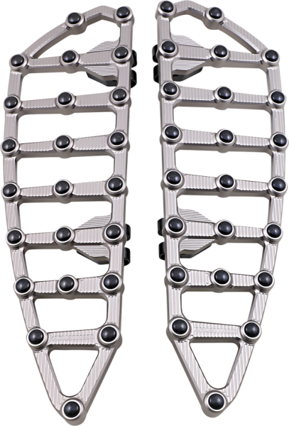 Mx Billet Floorboards Silver, 2, nordicamoto.ro