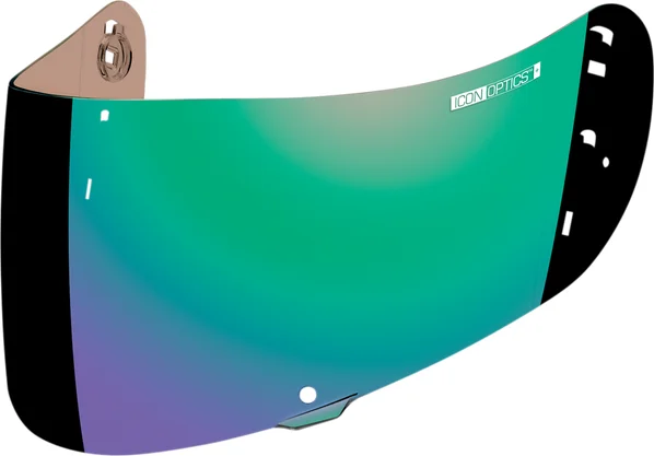 Viziera Icon Optics™ Airframe Pro/Airmada/Airform™  Green/Mirror ONE SIZE, 1, nordicamoto.ro
