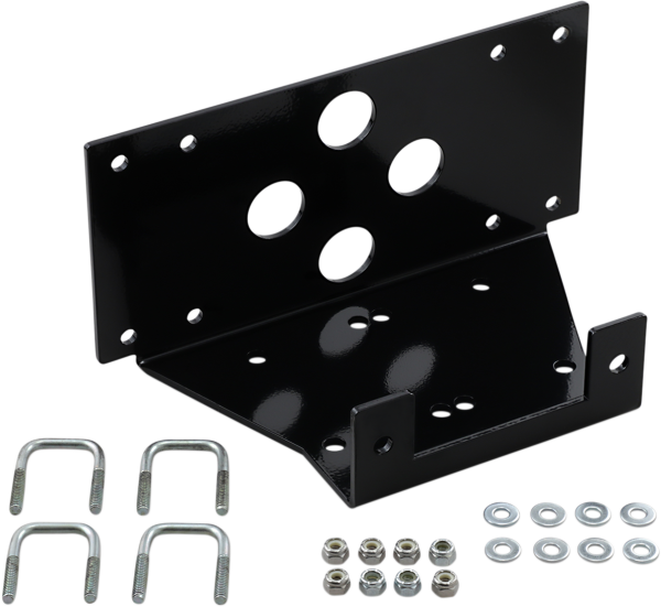 Winch Mount Black 