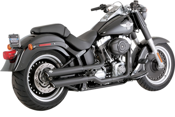 3(r) Twin Slash Slip-on Mufflers Black, 3, nordicamoto.ro