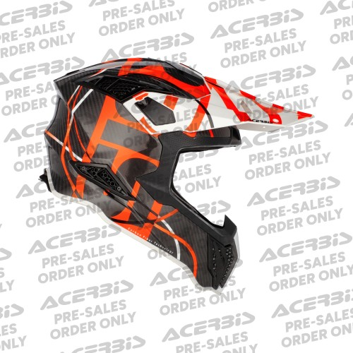 Casca Acerbis Airstrike-C Negru/Portocaliu Fluo XS, 2, nordicamoto.ro