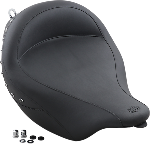 Studded Super Wide Solo Seat Black, 2, nordicamoto.ro