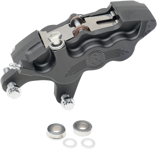 Six-piston Differential-bore Front Caliper Black, Matte, 1, nordicamoto.ro
