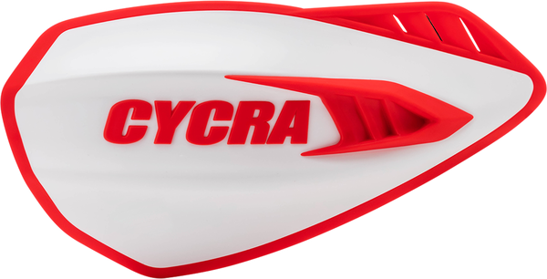 Cyclone Handguards Red, White-0