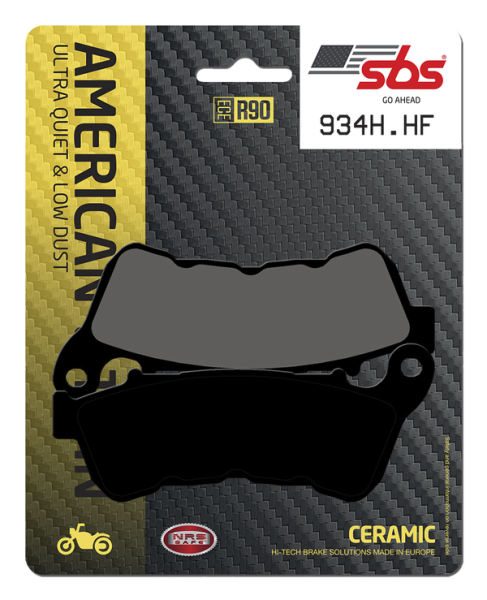 Hhf Street Ceramic Organic Brake Pads, 1, nordicamoto.ro