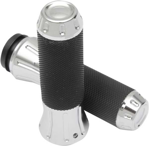 Custom Grips Black, 1, nordicamoto.ro