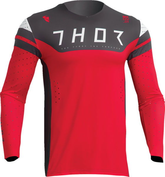 Tricou Thor Prime Rival Charcoal/Red-3