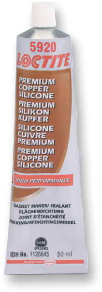 Loctite 5920 Silicone Gasket Tube 80ml Copper, 1, nordicamoto.ro