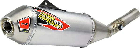 T-6 Slip-on Silencer Aluminum, 1, nordicamoto.ro