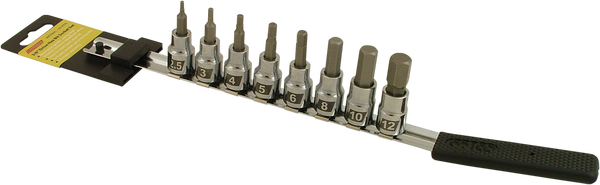 Socket Bit Sets For Powersports Chrome, 1, nordicamoto.ro