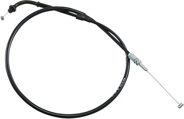 Black Vinyl Throttle Cable Black