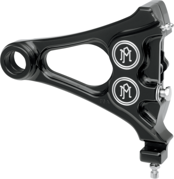 Four-piston Differential-bore Caliper Black, Matte, Aluminum, 1, nordicamoto.ro