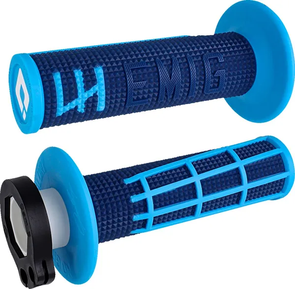 Emig 2.0 Lock-on Grips Blue-0