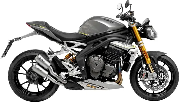 Tobă de eșapament LeoVince LV-10 Slip-On pentru Triumph Speed Triple 1200, 1, nordicamoto.ro