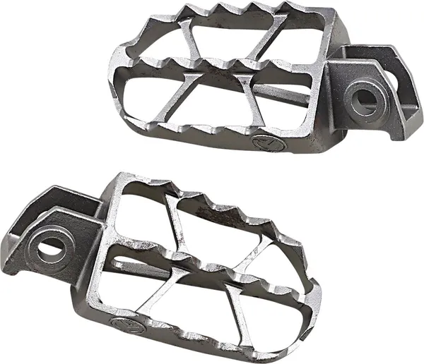 MOOSE RACING Nd Series Footpegs Silver 