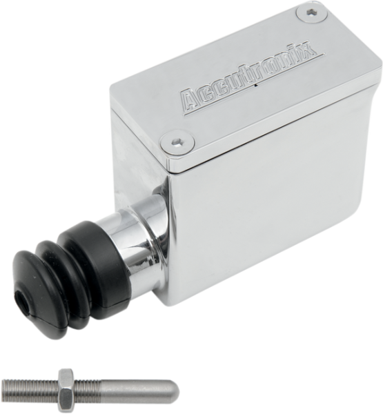 Custom Rear Master Cylinder Assembly Chrome, 1, nordicamoto.ro