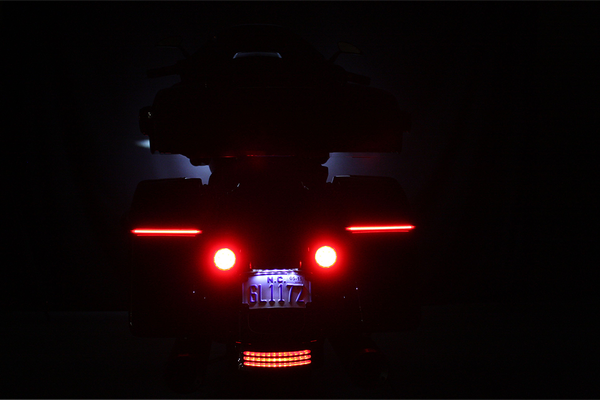 Led Low-profile Bagz Accent Lights Red, 1, nordicamoto.ro