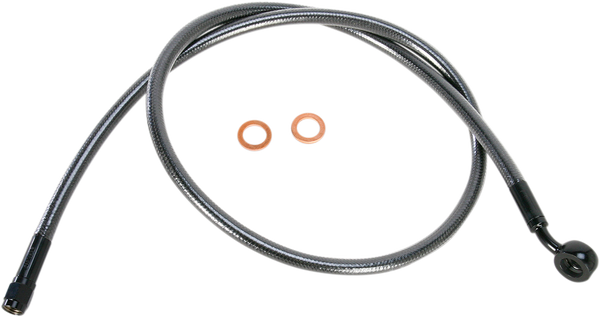 Alternate Length Designer Series Abs-specific Front Brake Line Kit Black, Black Pearl, 1, nordicamoto.ro