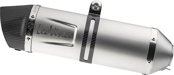 Lv One Evo Stainless Steel Slip-On Muffler Black, 4, nordicamoto.ro